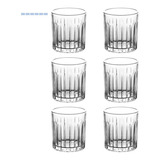 Jogo De Copos Uisque 6 Peça De Vidro 310 Ml Whisky Whiskey V