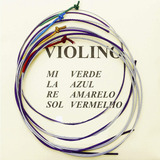 Jogo De Corda Violino 4 4 Mauro Calixto Qualidade Premium