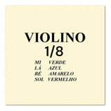 Jogo De Cordas De Violino 1 8 Mauro Calixto