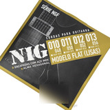 Jogo De Cordas Flat 011 Para Guitarra Nig