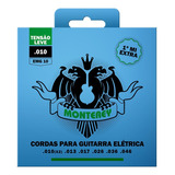 Jogo De Cordas Para Guitarra Monterey By Solez 010 Com Nota