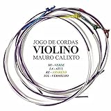 Jogo De Cordas Para Violino Mauro Calixto