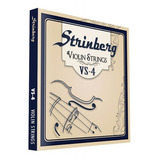 Jogo De Cordas Para Violino Vs4 Strinberg Encordoamento 4 4