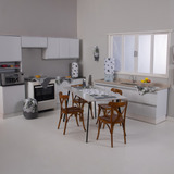 Jogo De Cozinha Com