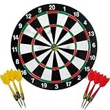 Jogo De Dardos Profissional 40cm Kit Alvo E 6 Dardos
