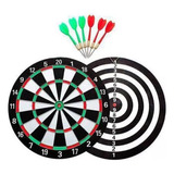 Jogo De Dardos Profissional De 43cm Alvo Com 6 Dardos Luxo
