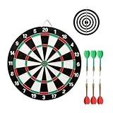 Jogo De Dardos Profissional Grande Alvo Certo 6 Dardos Grande Tiro Ao Alvo Dupla Face Tabuleiro Magnético Em Metal