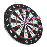 Jogo De Dardos Profissional Tiro Ao Alvo Kit Com 6 Dardos