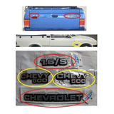 Jogo De Emblemas Chevy500