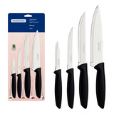 Jogo De Facas Tramontina Plenus Conjunto Inox Kit 4 Peças