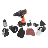 Jogo De Ferramentas 20v Max Sem Fio Matrix Com 6 Cabeçotes