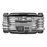 Jogo De Ferramentas Crank Brothers Multi 17 Canivete Preto