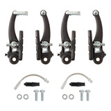 Jogo De Freios Bicicleta V brake Em Nylon Dianteiro traseiro