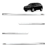 Jogo De Friso Lateral Da Porta Cromado Novo Gol Voyage G5