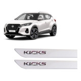 Jogo De Friso Lateral Kicks 2024 Branco Diamond Cor Original