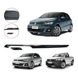 Jogo De Friso Moldura Painel Gol G7 2017 A 2019 Preto Shutt 