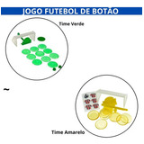 Jogo De Futebol De Botão - Importadora Cor Verde/amarelo