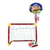 Jogo De Futebol E Basquete 2 Em 1 Infantil Importway