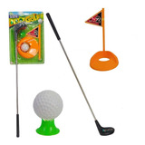 Jogo De Golf Taco Bola Buraco Infantil De Brinquedo