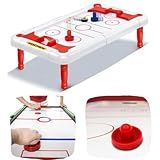 Jogo De Hóquei Mesa Pequeno Portátil 1 Disco 2 Empurradores BRINQUEDO TABULEIRO MINI HOCKEY AIR INFANTIL COMPLETO COM PÉZINHO 43 24 CM