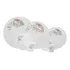 Jogo De Jantar 42 Peças Chá Café Eterna Porcelana Schmidt Cor Branco