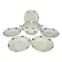 Jogo De Jantar De Porcelana Real Fio Prata