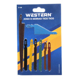 Jogo De Lâminas Sabre P Serra Tico tico 08 Pç Western