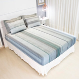Jogo De Lençol Cama Queen Size 3 Peças Box Estampado Com Elástico Malha 100 Algodão Cozzilar Toque Macio Hotel Pousada Modelo 4