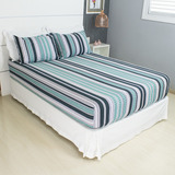 Jogo De Lençol Cama Solteiro Size 2 Peças Box Estampado Com Elástico Malha 100 Algodão Cozzilar Toque Macio Hotel Pousada Modelo 8
