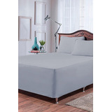 Jogo De Lençol Casal 3 Pcs Cama Box Conjugado 200 Fios