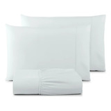 Jogo De Lençol Casal 3 Peças Life Eco Micropercal 300 Fios