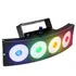 Jogo De Luz Para Festa Deltrônica Com 4 Canhões Led Rítmicos 110v 220v