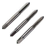 Jogo De Macho Manual M5 X 0 8mm Aço Liga Din 352 3 Peças