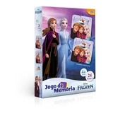 Jogo De Memoria Disney Frozen 24 Pares Toyster 8030