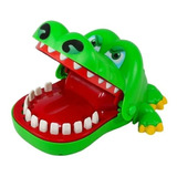 Jogo De Mesa Crocodilo Dentista Polibrinq An0025 Cor Verde