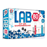 Jogo De Mesa Lab 80 Labotório Infantil Kit Experiências