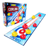 Jogo De Mesa Mini Curling Infantil Indoor Conjunto Esportivo