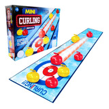 Jogo De Mesa Mini Curling Infantil Indoor Conjunto Esportivo