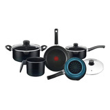 Jogo De Panelas Antiaderentes Smart Preto 5 Peças Rochedo