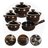Jogo De Panelas Ceramica