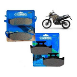 Jogo De Pastilha Yamaha Lander Abs 2023 Cobreq Diant Trase