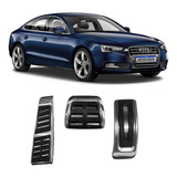 Jogo De Pedaleira Audi A5 Aluminio E Borracha Vo6
