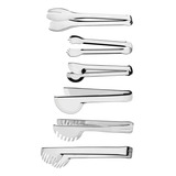 Jogo De Pegadores Tramontina Aço Inox Utility 6 Pç