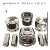 Jogo De Pistão Da Mitsubishi L200 Triton 2 4 4n15 Diesel