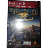 Jogo De Playstation 2 Ps2 Socom Novo Lacrado