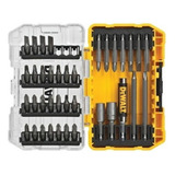 Jogo De Ponta Bits P Parafusar 37 Peças Dewalt Dw2163