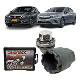 Jogo De Porca Antifurto Roda Galaxylock Honda Cr v Hr v Wr v