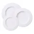 Jogo De Pratos Nexus Em Porcelana Decorada 12 Peças Branco Tramontina 96950241