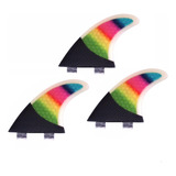 Jogo De Quilhas Carbono Surf Sistema Fcs Honeycomb Carbon