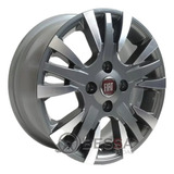 Jogo De Roda Aro 14 Fiat Palio Atractive 4x98 Strada